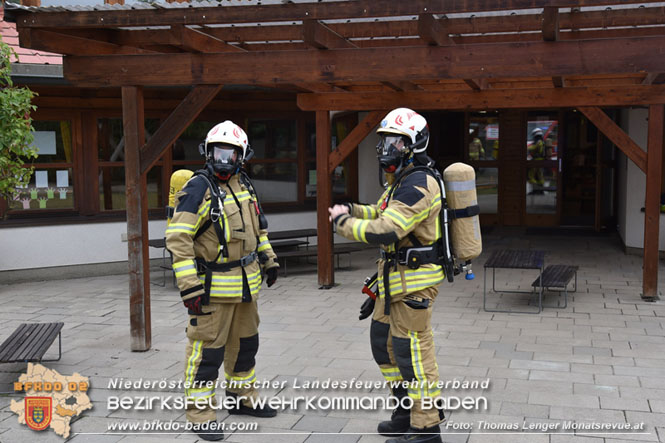 20230925_Kindergarten evakuiert in Ebreichsdorf  Foto: Thomas Lenger Monatsrevue.at