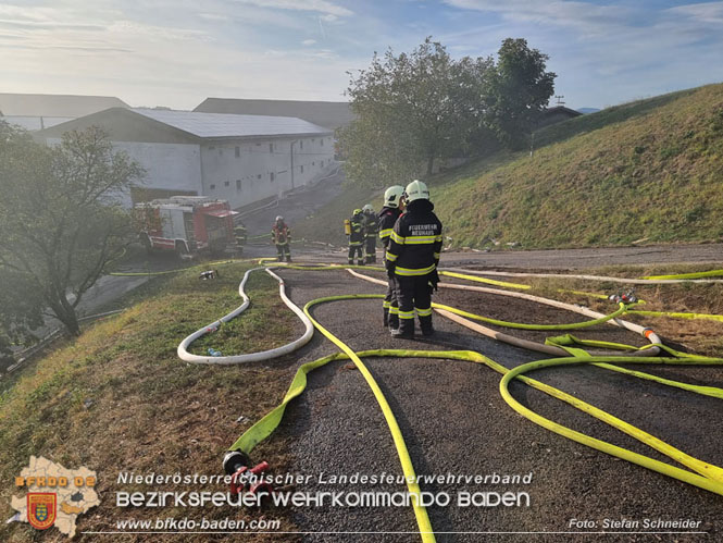 20231007_Grobrand in Heizungsanlage von Hhnerstall in Schwarzensee/Neuhaus  Foto: Stefan Schneider BFK Baden