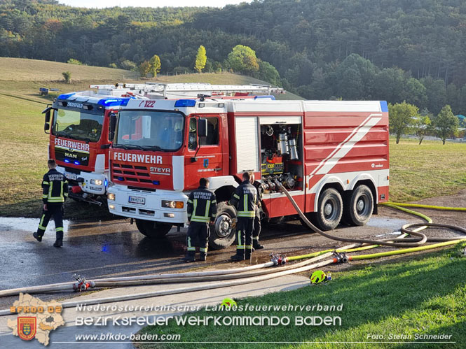 20231007_Grobrand in Heizungsanlage von Hhnerstall in Schwarzensee/Neuhaus  Foto: Stefan Schneider BFK Baden