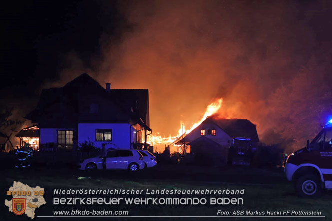 20231105 Großbrand in Klein-Mariazell Altenmarkt a.d.Triesting Foto: ASB Markus Hackl 20231105 Großbrand in Klein-Mariazell Altenmarkt a.d.Triesting Foto: ASB Markus Hackl