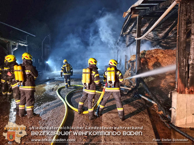 20231105 Großbrand in Klein-Mariazell Altenmarkt a.d.Triesting Foto: Stefan Schneider 20231105 Großbrand in Klein-Mariazell Altenmarkt a.d.Triesting Foto: Stefan Schneider
