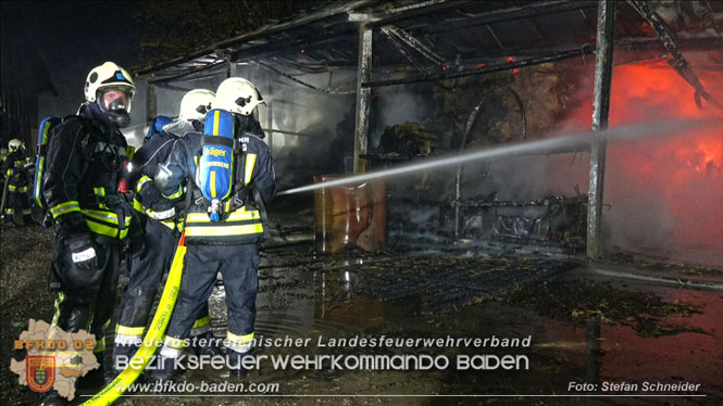 20231105 Großbrand in Klein-Mariazell Altenmarkt a.d.Triesting  Foto: Stefan Schneider