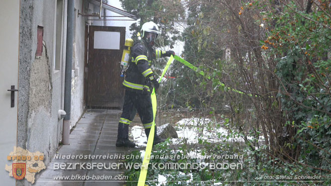 20231209 Wohnungsbrand in Hirtenberg  Foto: Stefan Schneider
