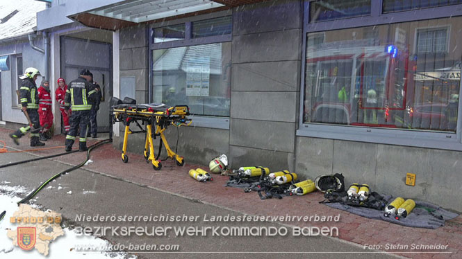 20231209 Wohnungsbrand in Hirtenberg  Foto: Stefan Schneider
