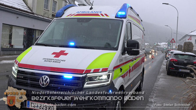 20231209 Wohnungsbrand in Hirtenberg  Foto: Stefan Schneider