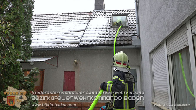 20231209 Wohnungsbrand in Hirtenberg  Foto: Stefan Schneider