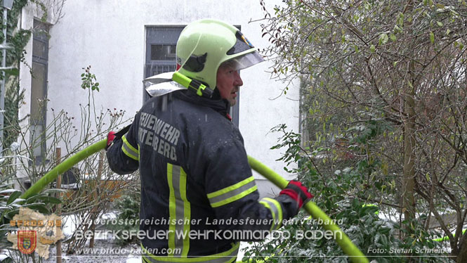 20231209 Wohnungsbrand in Hirtenberg  Foto: Stefan Schneider