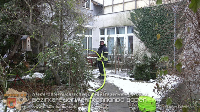20231209 Wohnungsbrand in Hirtenberg  Foto: Stefan Schneider