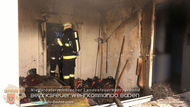 20231209 Wohnungsbrand in Hirtenberg  Foto: Stefan Schneider