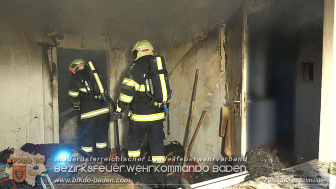 20231209 Wohnungsbrand in Hirtenberg  Foto: Stefan Schneider