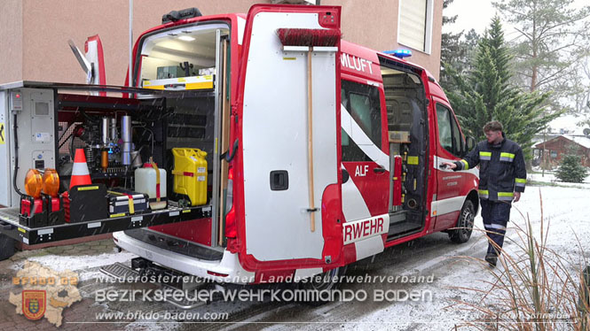 20231209 Wohnungsbrand in Hirtenberg  Foto: Stefan Schneider