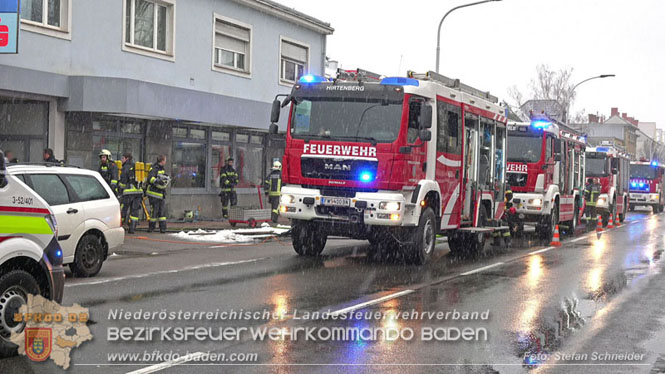 20231209 Wohnungsbrand in Hirtenberg Foto: Stefan Schneider