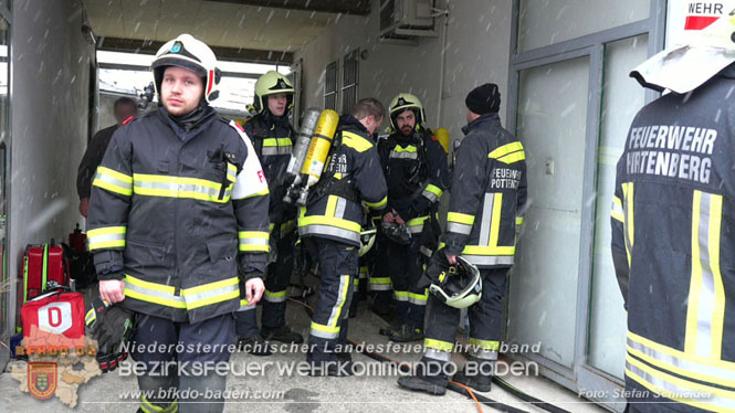 20231209 Wohnungsbrand in Hirtenberg Foto: Stefan Schneider
