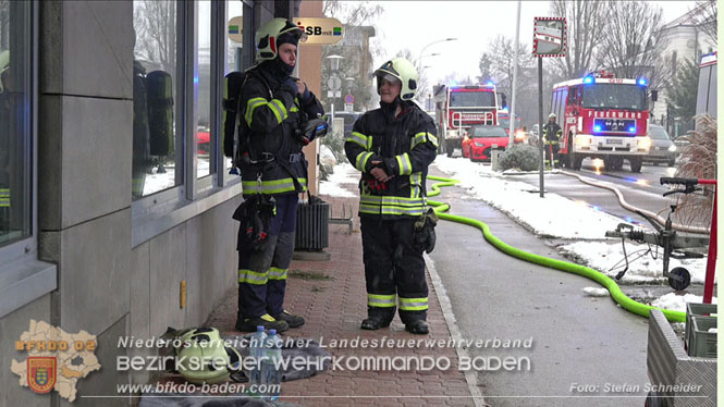 20231209 Wohnungsbrand in Hirtenberg Foto: Stefan Schneider
