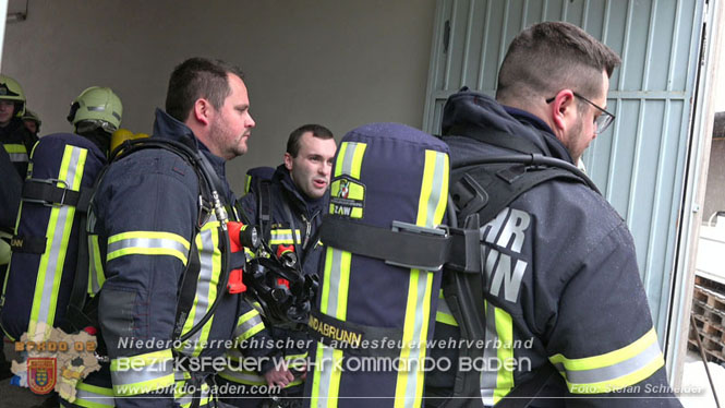 20231209 Wohnungsbrand in Hirtenberg Foto: Stefan Schneider