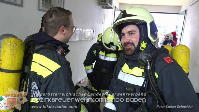 20231209 Wohnungsbrand in Hirtenberg Foto: Stefan Schneider
