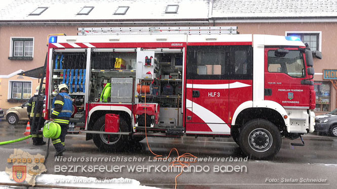 20231209 Wohnungsbrand in Hirtenberg Foto: Stefan Schneider