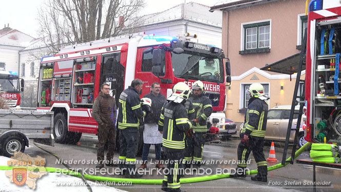 20231209 Wohnungsbrand in Hirtenberg Foto: Stefan Schneider