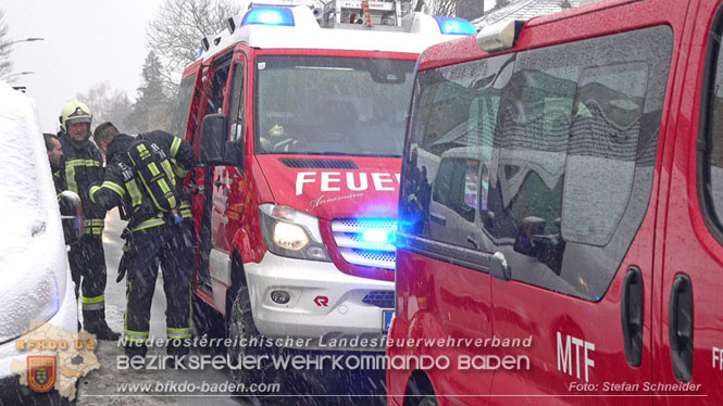 20231209 Wohnungsbrand in Hirtenberg Foto: Stefan Schneider