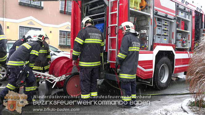 20231209 Wohnungsbrand in Hirtenberg Foto: Stefan Schneider