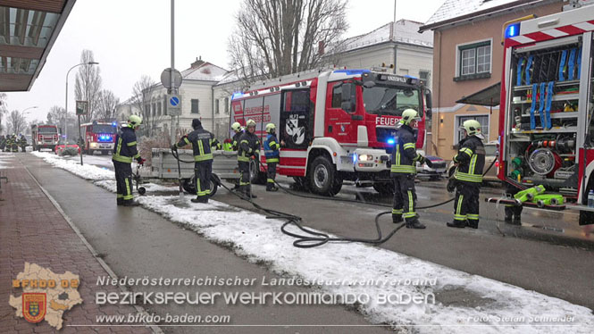 20231209 Wohnungsbrand in Hirtenberg Foto: Stefan Schneider