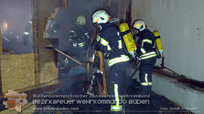 20240107_Saunabrand im Thermalbad Vöslau Foto: Stefan Schneider BFKDO BADEN
