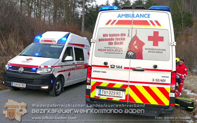 20240117 Herausfordernde Personenrettung nach Verkehrsunfall auf der L4004  Foto: Stefan Schneider BFKDO BADEN
