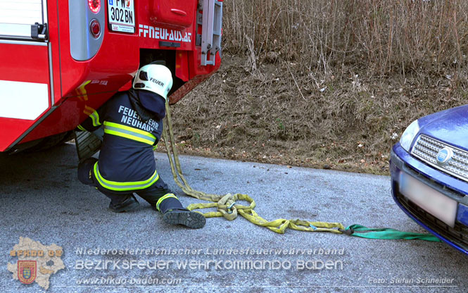 20240117 Herausfordernde Personenrettung nach Verkehrsunfall auf der L4004  Foto: Stefan Schneider BFKDO BADEN