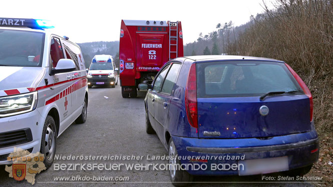 20240117 Herausfordernde Personenrettung nach Verkehrsunfall auf der L4004  Foto: Stefan Schneider BFKDO BADEN