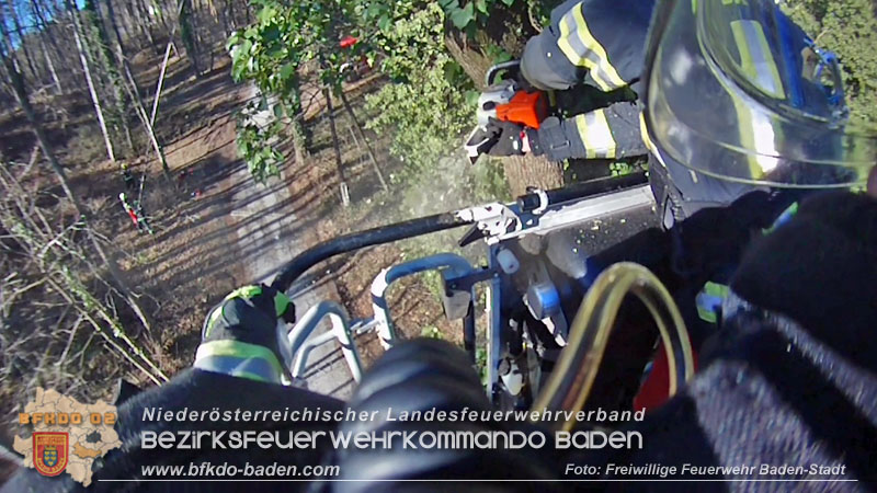 20270127 Sturmfront über die Stadt Baden  Foto: Freiwillige Feuerwehr Baden-Stadt