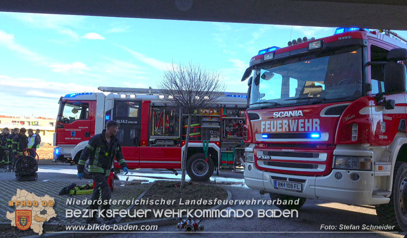 20240203 Brandeinsatz in Bad Vöslau - 3 Todesopfer in der Brandwohnung gefunden   Foto: Stefan Schneider BFKDO BADEN