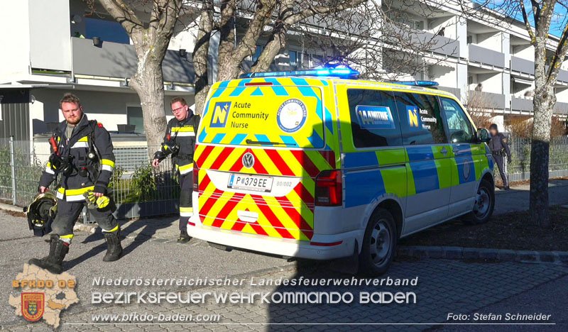 20240203 Brandeinsatz in Bad Vöslau - 3 Todesopfer in der Brandwohnung gefunden Foto: Stefan Schneider BFKDO BADEN 20240203 Brandeinsatz in Bad Vöslau - 3 Todesopfer in der Brandwohnung gefunden Foto: Stefan Schneider BFKDO BADEN