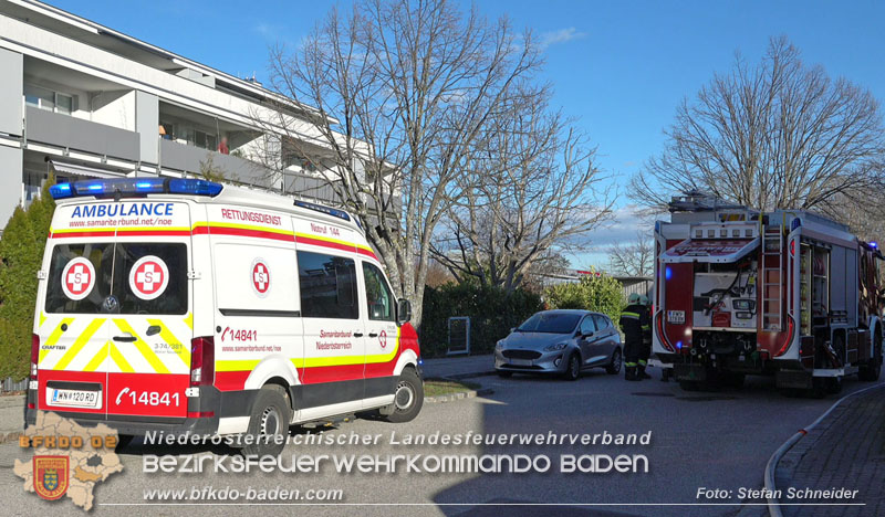 20240203 Brandeinsatz in Bad Vöslau - 3 Todesopfer in der Brandwohnung gefunden Foto: Stefan Schneider BFKDO BADEN 20240203 Brandeinsatz in Bad Vöslau - 3 Todesopfer in der Brandwohnung gefunden Foto: Stefan Schneider BFKDO BADEN