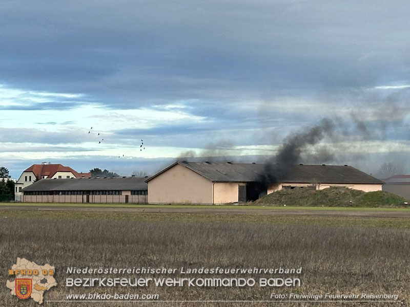 20240208 Brand in einem landwirtschaftlichen Objekt in Reisenberg Foto: Freiwillige Feuerwehr Reisenberg 20240208 Brand in einem landwirtschaftlichen Objekt in Reisenberg Foto: Freiwillige Feuerwehr Reisenberg