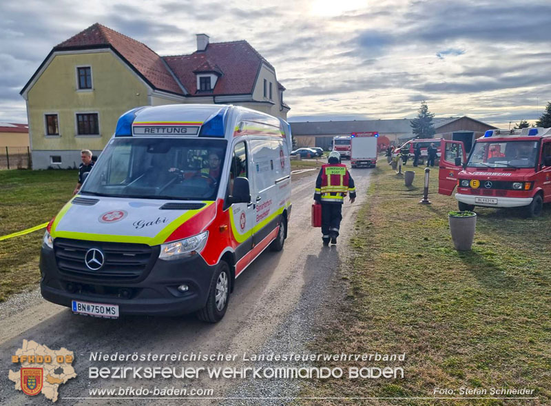 20240208 Brand in einem landwirtschaftlichen Objekt in Reisenberg Foto: Stefan Schneider BFKDO BADEN 20240208 Brand in einem landwirtschaftlichen Objekt in Reisenberg Foto: Stefan Schneider BFKDO BADEN