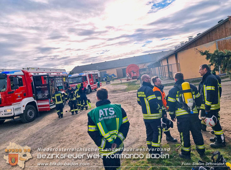 20240208 Brand in einem landwirtschaftlichen Objekt in Reisenberg Foto: Stefan Schneider BFKDO BADEN 20240208 Brand in einem landwirtschaftlichen Objekt in Reisenberg Foto: Stefan Schneider BFKDO BADEN