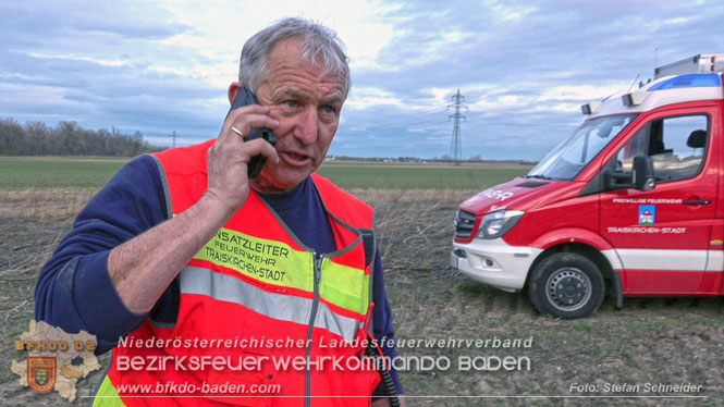 20240208 Sattelzug kollidiert mit Aspangbahn bei Traiskirchen   Foto: Stefan Schneider BFKDO BADEN