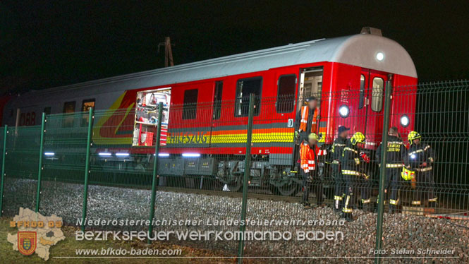 20240208 Sattelzug kollidiert mit Aspangbahn bei Traiskirchen   Foto: Stefan Schneider BFKDO BADEN