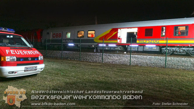 20240208 Sattelzug kollidiert mit Aspangbahn bei Traiskirchen   Foto: Stefan Schneider BFKDO BADEN