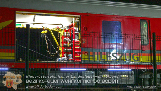 20240208 Sattelzug kollidiert mit Aspangbahn bei Traiskirchen   Foto: Stefan Schneider BFKDO BADEN