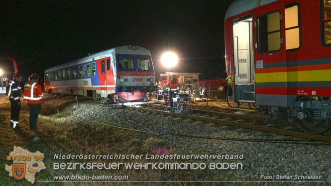 20240208 Sattelzug kollidiert mit Aspangbahn bei Traiskirchen   Foto: Stefan Schneider BFKDO BADEN