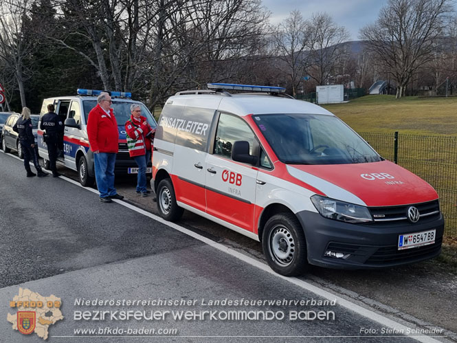 20240208 Sattelzug kollidiert mit Aspangbahn bei Traiskirchen   Foto: Stefan Schneider BFKDO BADEN