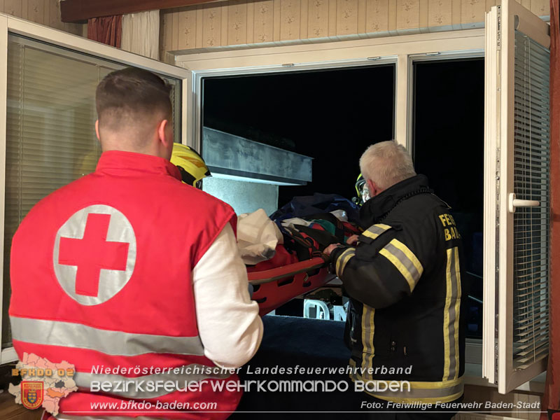 20240210 20240210 Zweimal Trffnung nach Unfall in Wohnung in Baden bei selber Adresse   Foto: Freiwillige Feuerwehr Baden-Stadt