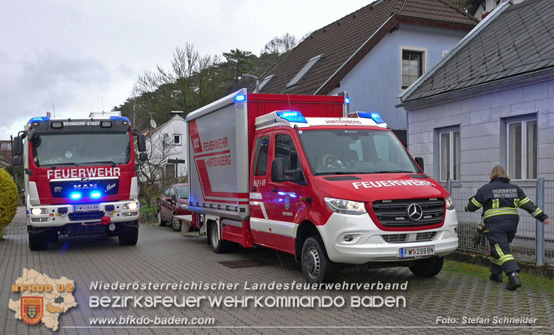 20240312 Gewsserverunreinigung in Berndorf-Veitsau  Foto: Stefan Schneider BFKDO BADEN