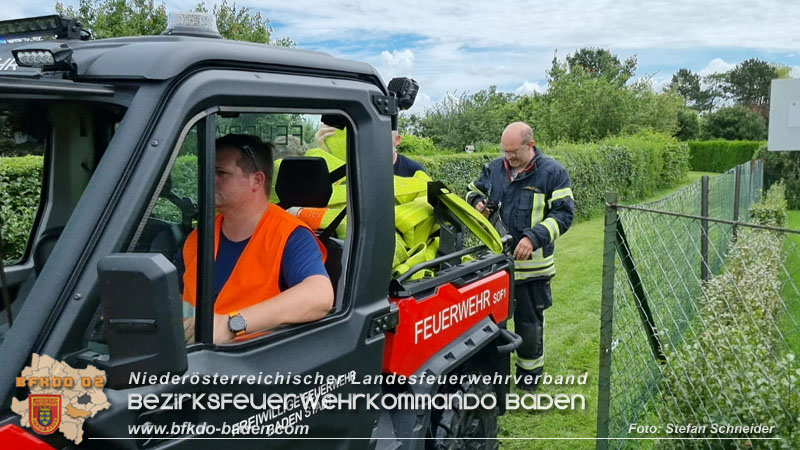 20240616 Vollbrand einer Gartenhütte in Kleingartensiedlung in Baden Foto: Stefan Schneider BFKDO BADEN 20240616 Vollbrand einer Gartenhütte in Kleingartensiedlung in Baden Foto: Stefan Schneider BFKDO BADEN