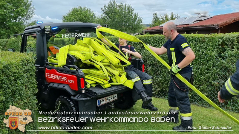 20240616 Vollbrand einer Gartenhütte in Kleingartensiedlung in Baden Foto: Stefan Schneider BFKDO BADEN 20240616 Vollbrand einer Gartenhütte in Kleingartensiedlung in Baden Foto: Stefan Schneider BFKDO BADEN