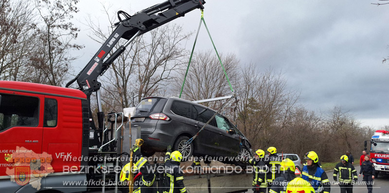 20250116_Verkehrsunfall bei Blumau-Neuri�hof   Foto: Freiwillige Feuerwehr Blumau