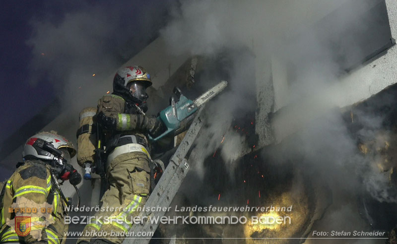 20250210_Fassadenbrand in Unterwaltersdorf sorgte für Großeinsatz Foto: Stefan Schneider BFKDO BADEN 20250210_Fassadenbrand in Unterwaltersdorf sorgte für Großeinsatz Foto: Stefan Schneider BFKDO BADEN