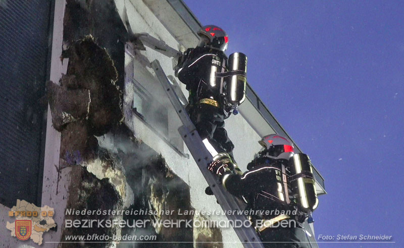 20250210_Fassadenbrand in Unterwaltersdorf sorgte für Großeinsatz Foto: Stefan Schneider BFKDO BADEN 20250210_Fassadenbrand in Unterwaltersdorf sorgte für Großeinsatz Foto: Stefan Schneider BFKDO BADEN