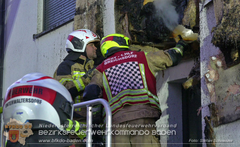 20250210_Fassadenbrand in Unterwaltersdorf sorgte für Großeinsatz Foto: Stefan Schneider BFKDO BADEN 20250210_Fassadenbrand in Unterwaltersdorf sorgte für Großeinsatz Foto: Stefan Schneider BFKDO BADEN